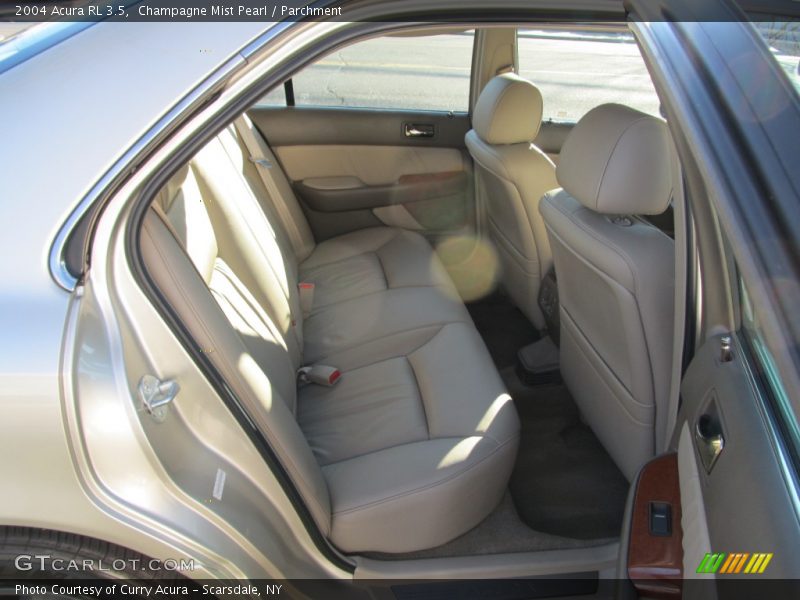 Champagne Mist Pearl / Parchment 2004 Acura RL 3.5