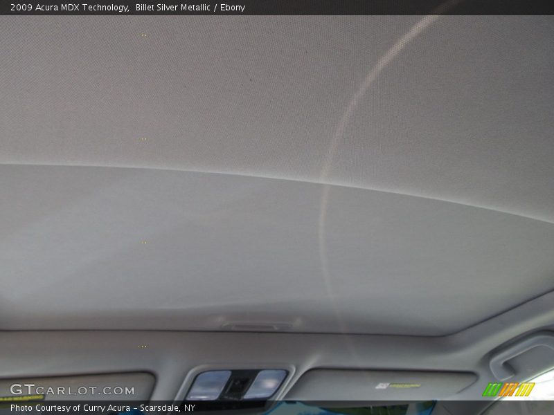Billet Silver Metallic / Ebony 2009 Acura MDX Technology