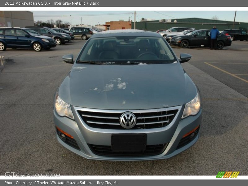 Iron Gray Metallic / Black 2012 Volkswagen CC Lux