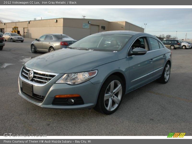 Iron Gray Metallic / Black 2012 Volkswagen CC Lux