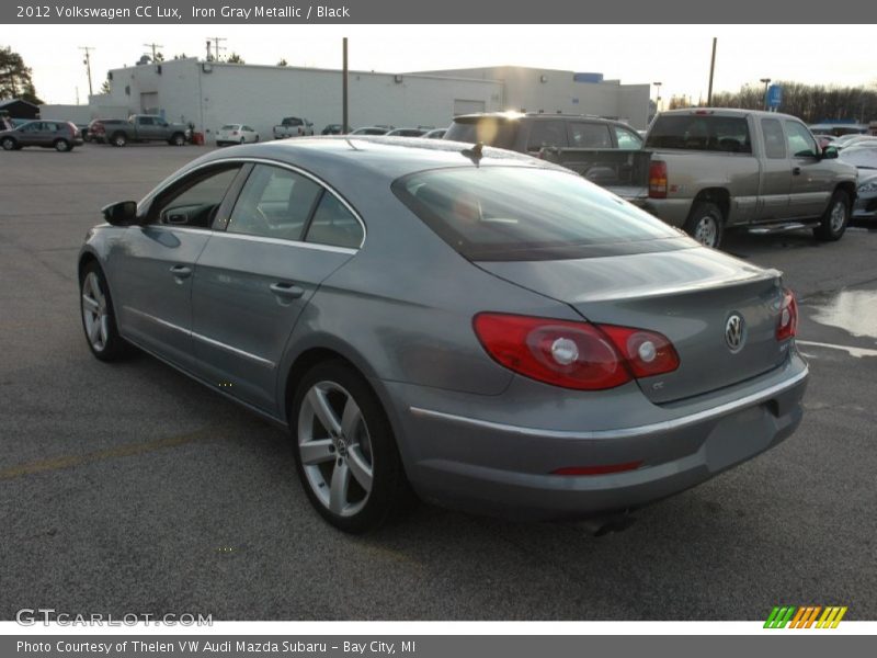 Iron Gray Metallic / Black 2012 Volkswagen CC Lux