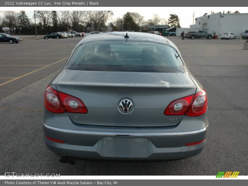 Iron Gray Metallic / Black 2012 Volkswagen CC Lux