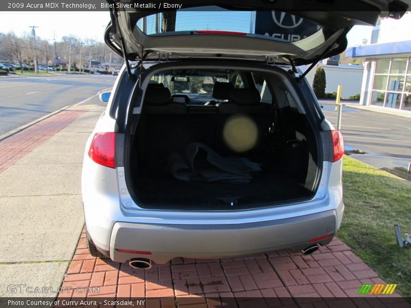 Billet Silver Metallic / Ebony 2009 Acura MDX Technology