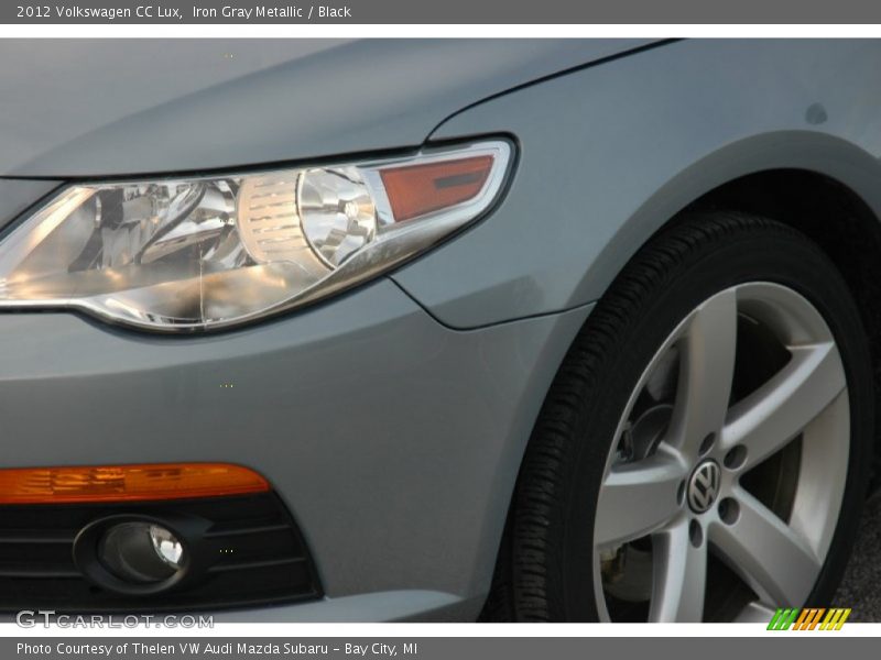 Iron Gray Metallic / Black 2012 Volkswagen CC Lux
