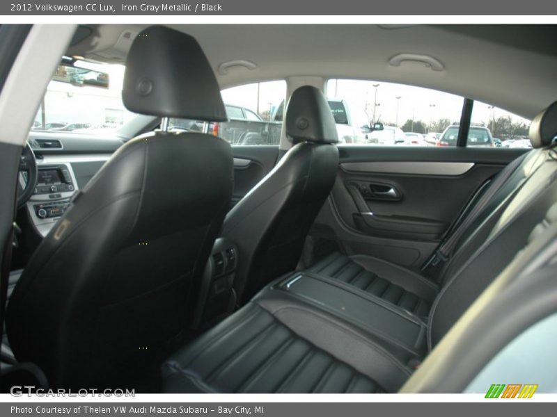 Iron Gray Metallic / Black 2012 Volkswagen CC Lux
