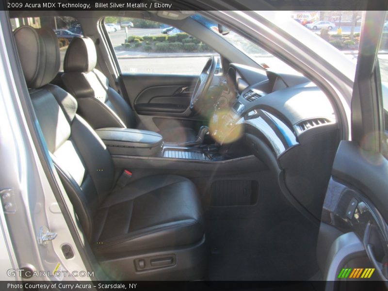 Billet Silver Metallic / Ebony 2009 Acura MDX Technology