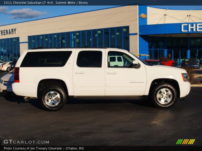 Summit White / Ebony 2011 Chevrolet Suburban LT 4x4