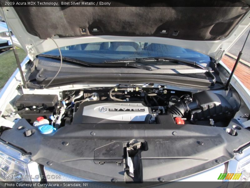 Billet Silver Metallic / Ebony 2009 Acura MDX Technology