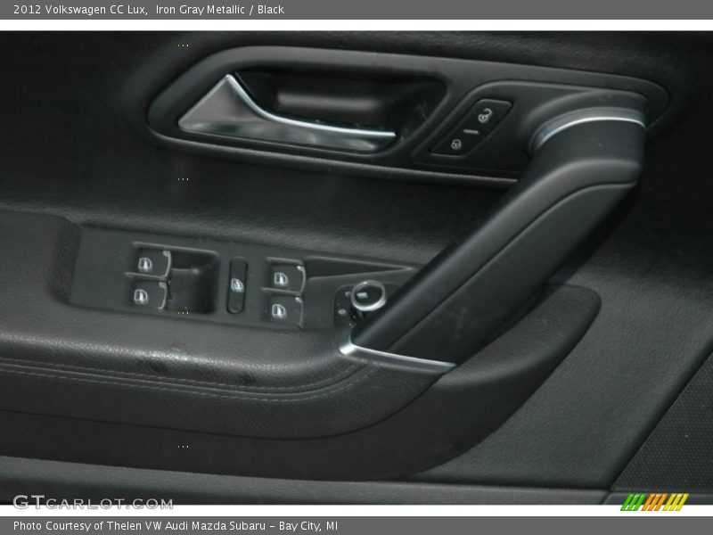 Iron Gray Metallic / Black 2012 Volkswagen CC Lux