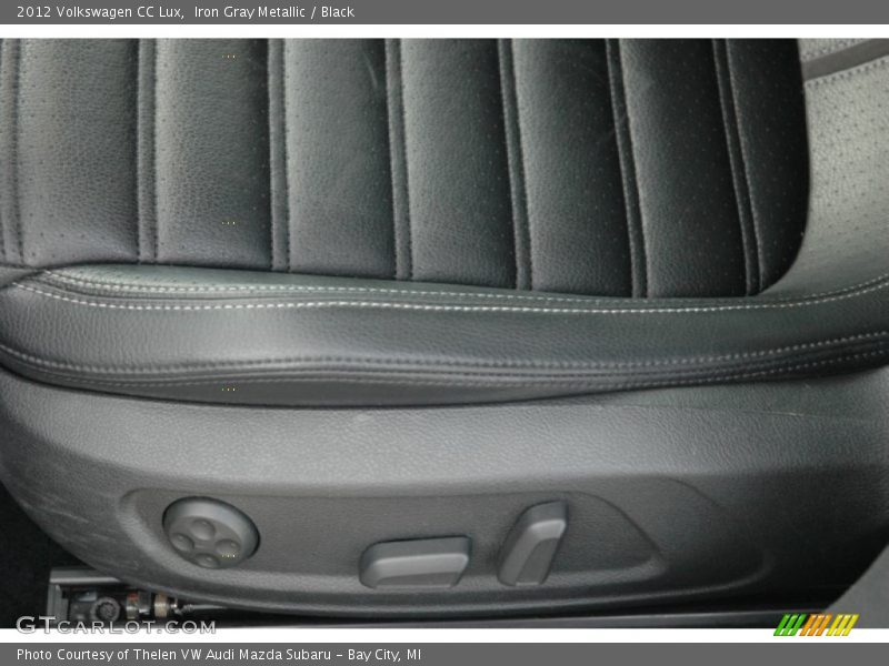 Iron Gray Metallic / Black 2012 Volkswagen CC Lux