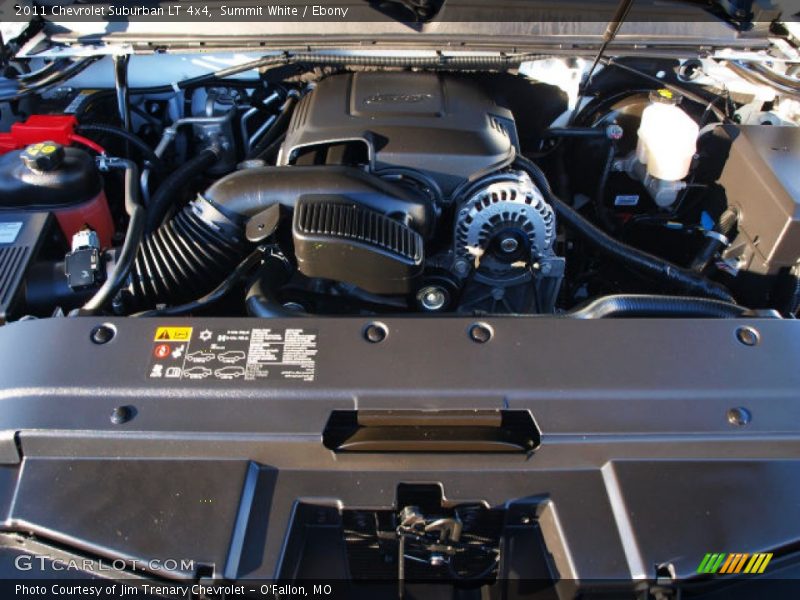 Summit White / Ebony 2011 Chevrolet Suburban LT 4x4