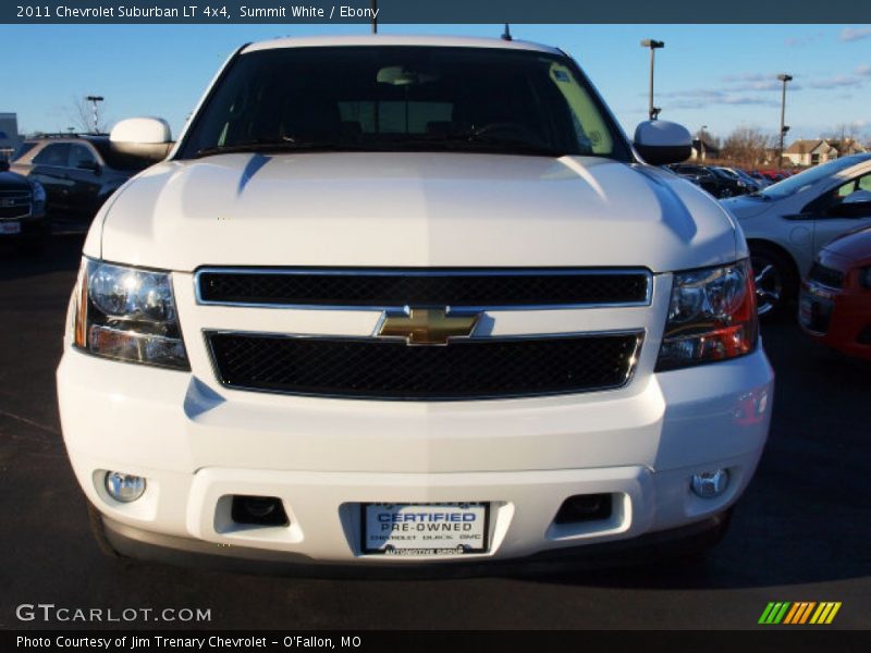 Summit White / Ebony 2011 Chevrolet Suburban LT 4x4