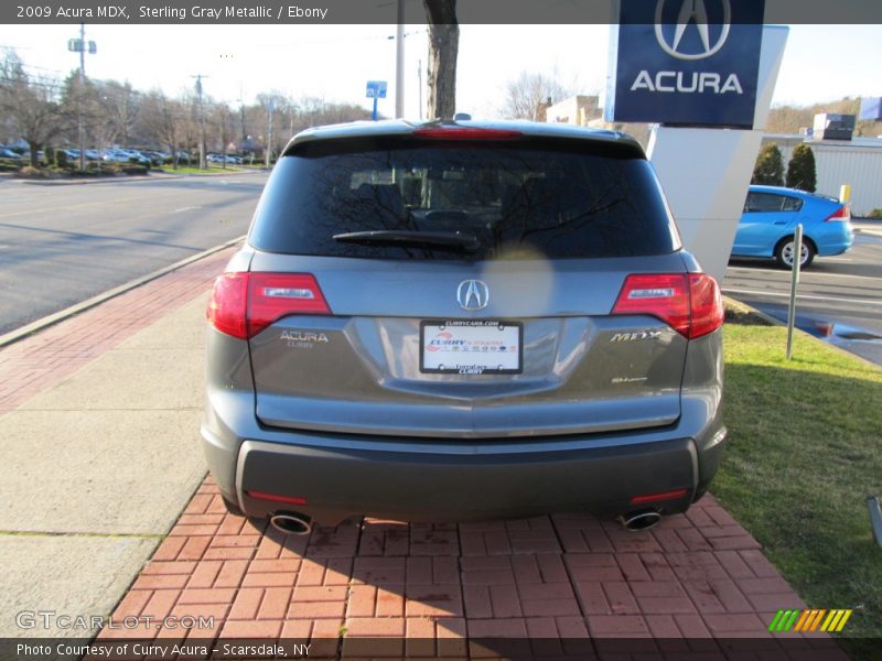 Sterling Gray Metallic / Ebony 2009 Acura MDX