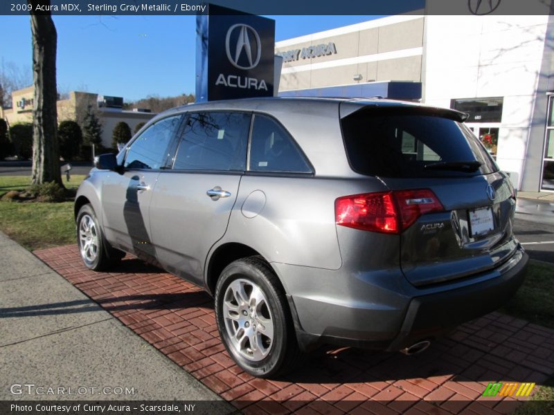 Sterling Gray Metallic / Ebony 2009 Acura MDX