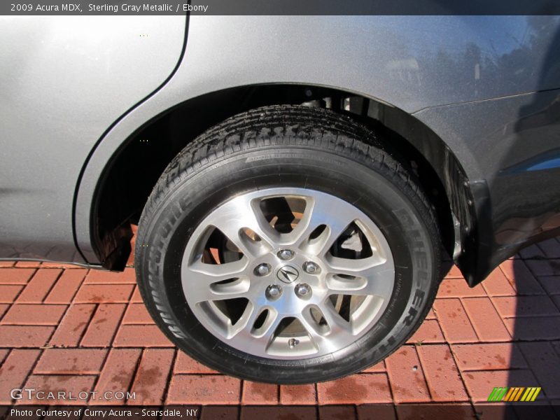 Sterling Gray Metallic / Ebony 2009 Acura MDX