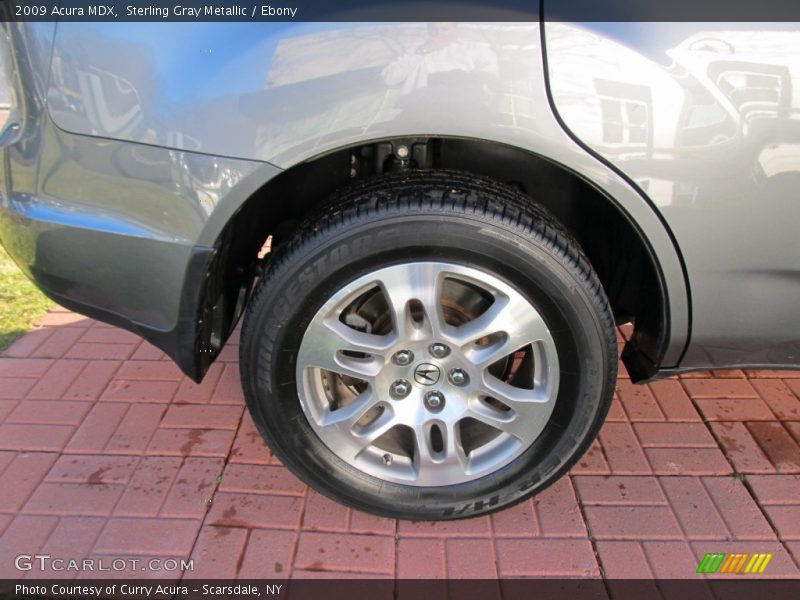 Sterling Gray Metallic / Ebony 2009 Acura MDX