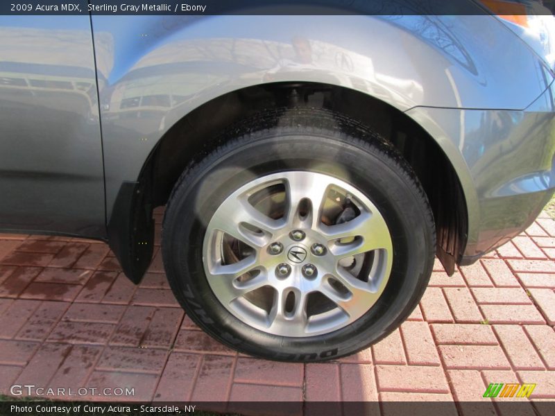 Sterling Gray Metallic / Ebony 2009 Acura MDX