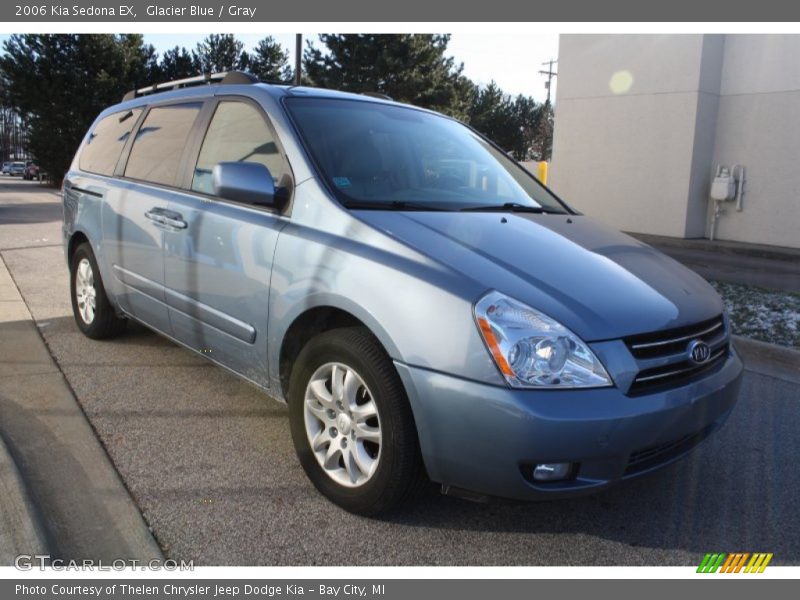 Glacier Blue / Gray 2006 Kia Sedona EX