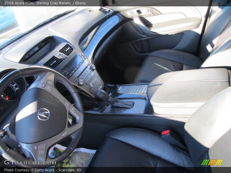 Sterling Gray Metallic / Ebony 2009 Acura MDX