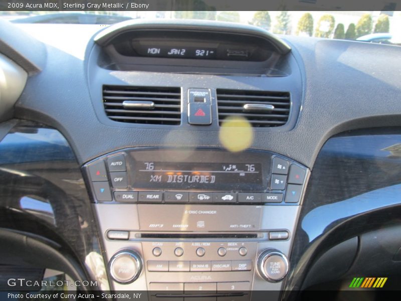 Sterling Gray Metallic / Ebony 2009 Acura MDX