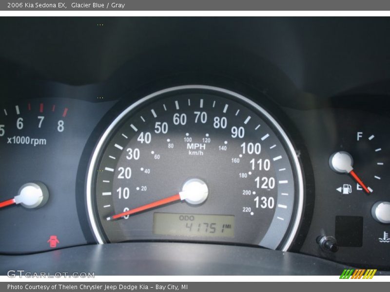 Glacier Blue / Gray 2006 Kia Sedona EX