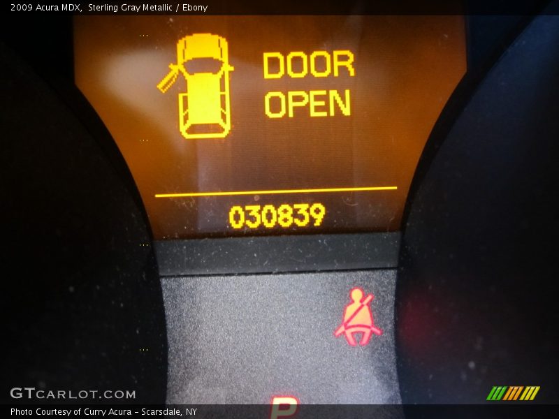 Sterling Gray Metallic / Ebony 2009 Acura MDX