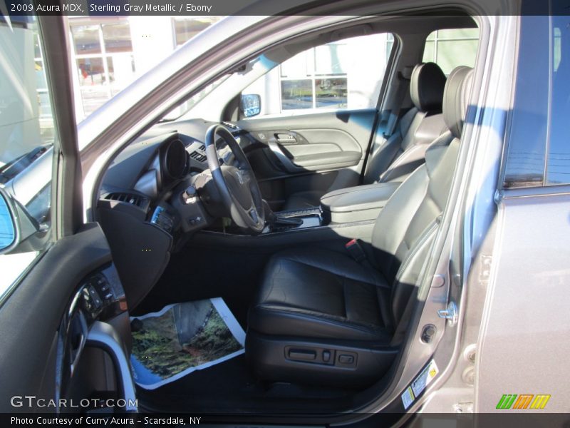 Sterling Gray Metallic / Ebony 2009 Acura MDX