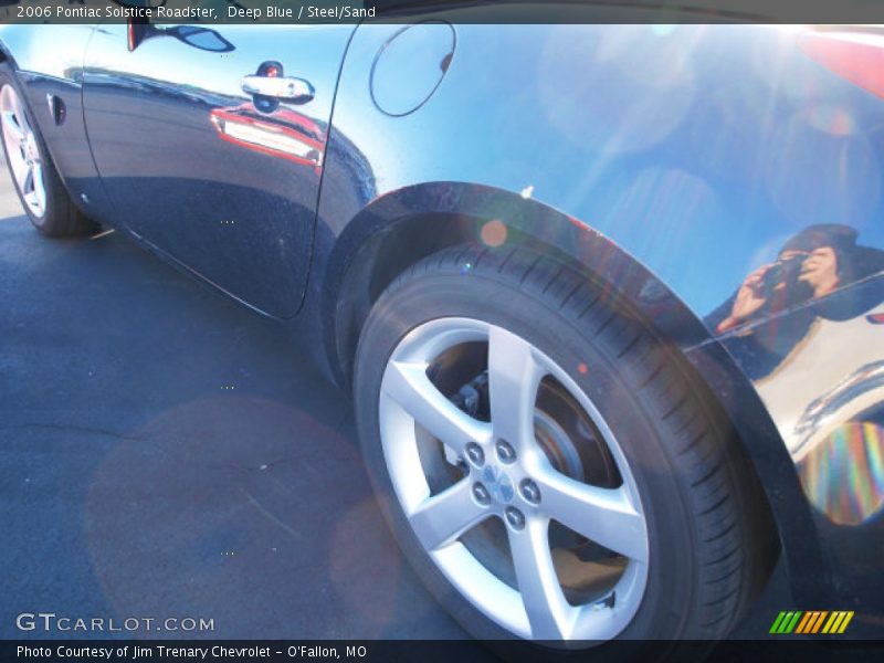 Deep Blue / Steel/Sand 2006 Pontiac Solstice Roadster
