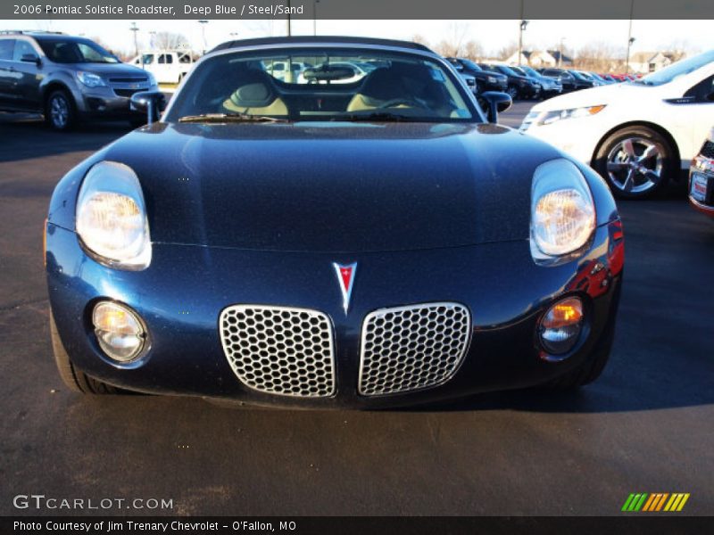 Deep Blue / Steel/Sand 2006 Pontiac Solstice Roadster