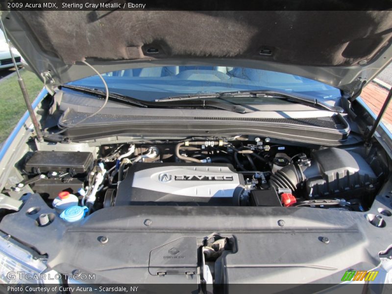 Sterling Gray Metallic / Ebony 2009 Acura MDX
