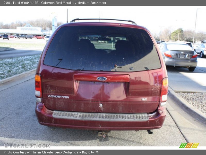 Cabernet Red Metallic / Medium Parchment 2001 Ford Windstar SE