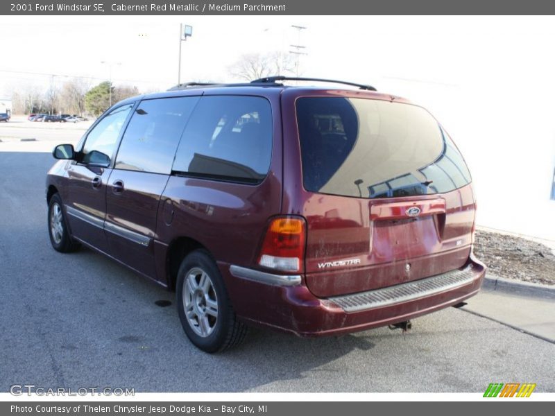 Cabernet Red Metallic / Medium Parchment 2001 Ford Windstar SE