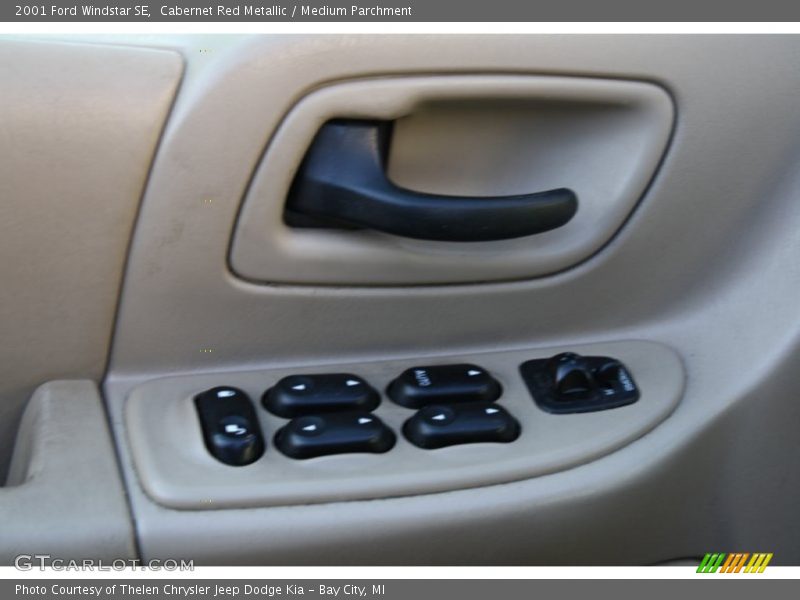 Cabernet Red Metallic / Medium Parchment 2001 Ford Windstar SE