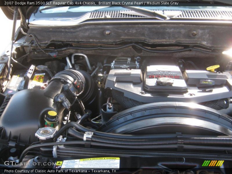  2007 Ram 3500 SLT Regular Cab 4x4 Chassis Engine - 6.7 Liter OHV 24-Valve Turbo Diesel Inline 6 Cylinder