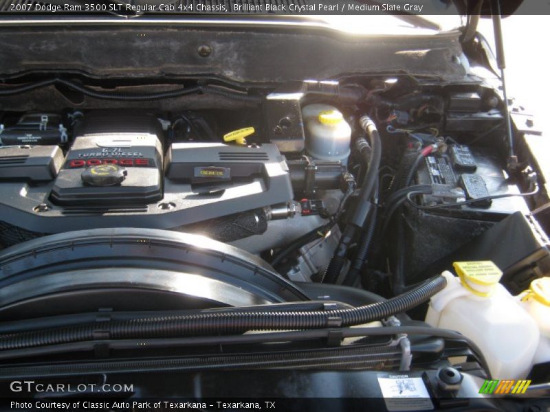  2007 Ram 3500 SLT Regular Cab 4x4 Chassis Engine - 6.7 Liter OHV 24-Valve Turbo Diesel Inline 6 Cylinder