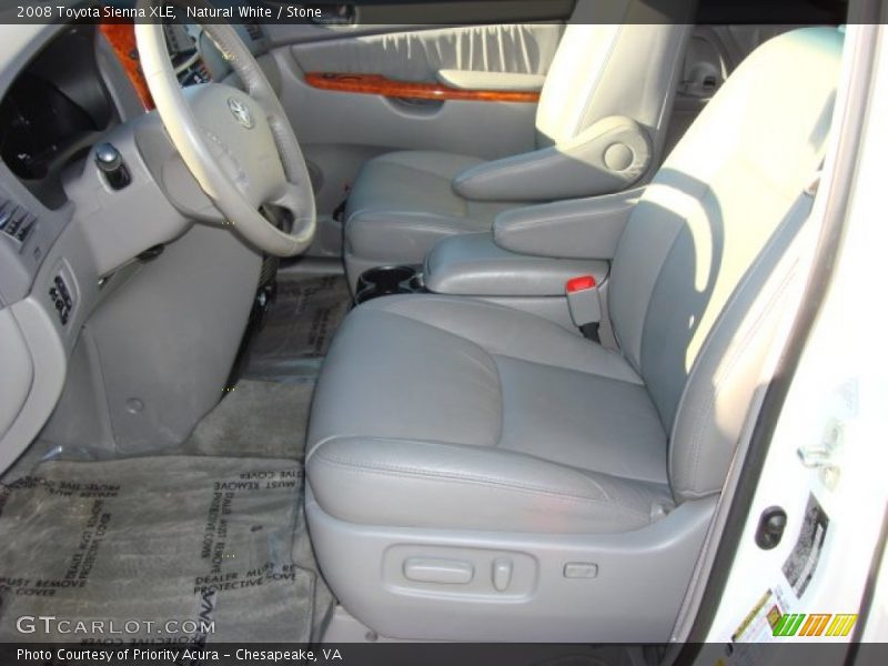 Natural White / Stone 2008 Toyota Sienna XLE