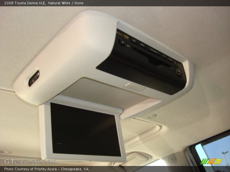 Natural White / Stone 2008 Toyota Sienna XLE
