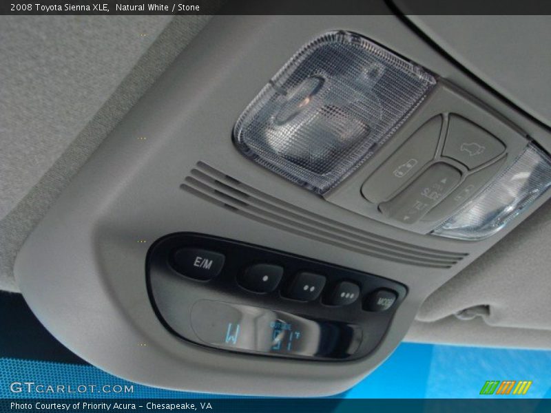 Natural White / Stone 2008 Toyota Sienna XLE