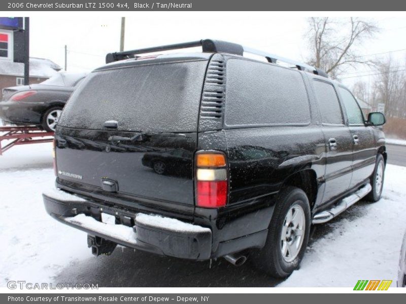 Black / Tan/Neutral 2006 Chevrolet Suburban LTZ 1500 4x4