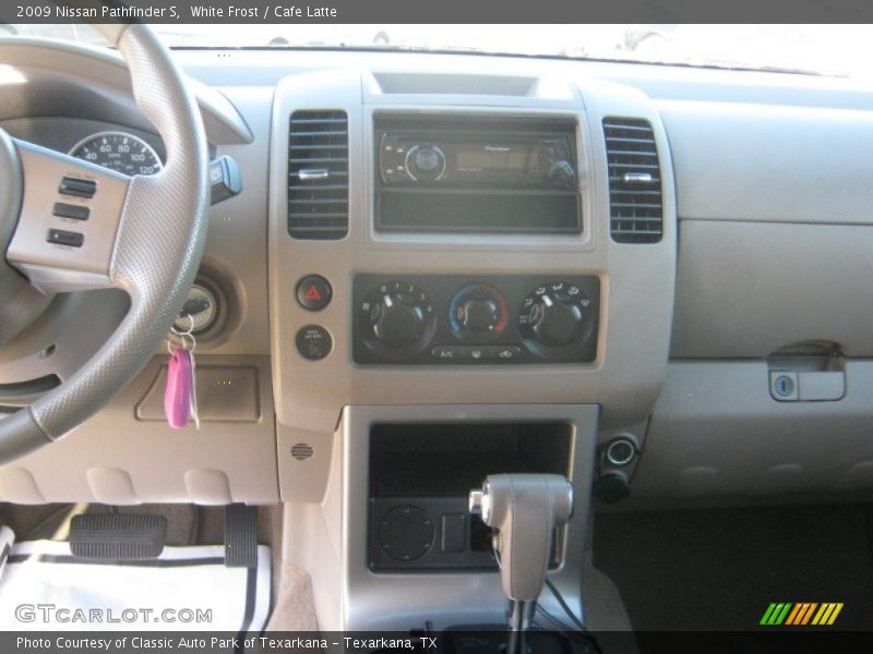 White Frost / Cafe Latte 2009 Nissan Pathfinder S