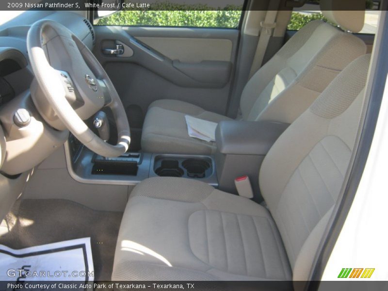 White Frost / Cafe Latte 2009 Nissan Pathfinder S
