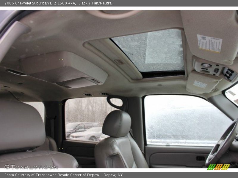 Black / Tan/Neutral 2006 Chevrolet Suburban LTZ 1500 4x4