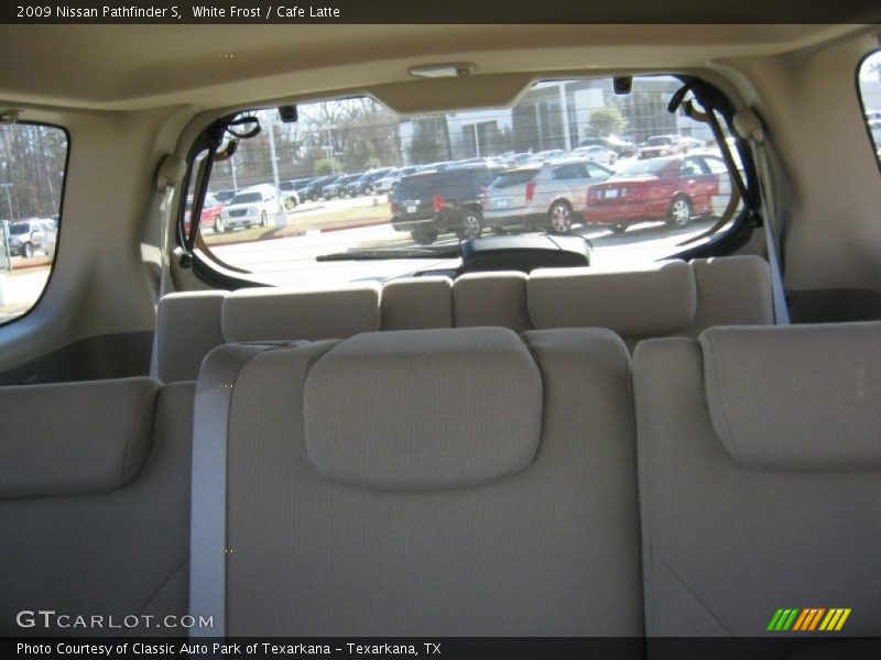 White Frost / Cafe Latte 2009 Nissan Pathfinder S