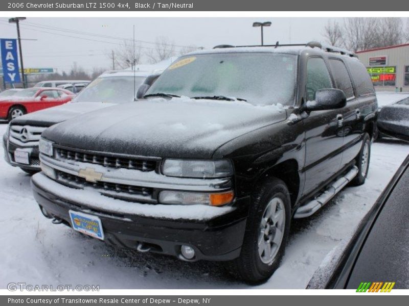 Black / Tan/Neutral 2006 Chevrolet Suburban LTZ 1500 4x4