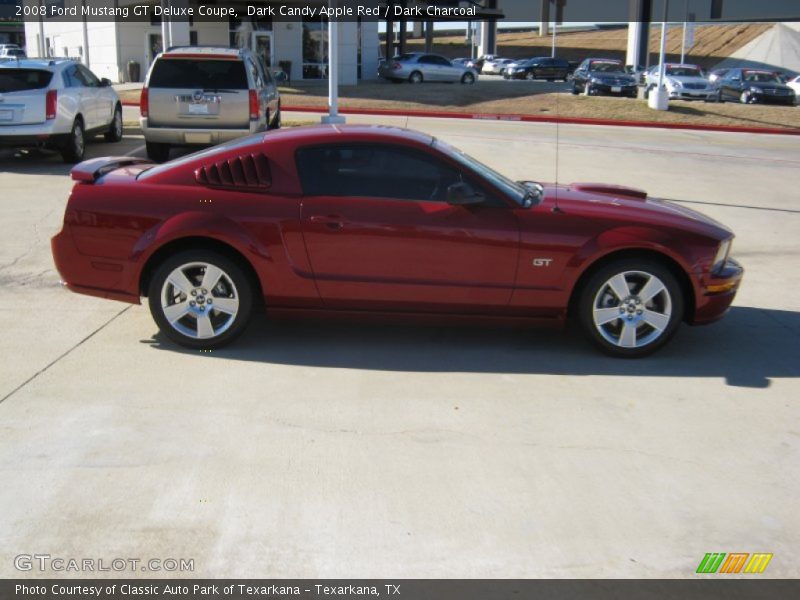 Dark Candy Apple Red / Dark Charcoal 2008 Ford Mustang GT Deluxe Coupe