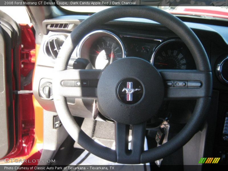 Dark Candy Apple Red / Dark Charcoal 2008 Ford Mustang GT Deluxe Coupe