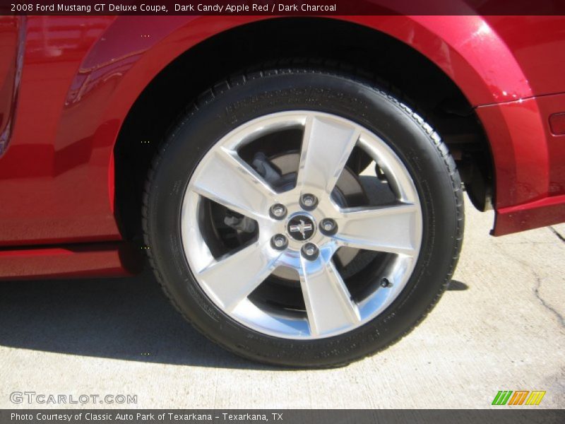 Dark Candy Apple Red / Dark Charcoal 2008 Ford Mustang GT Deluxe Coupe