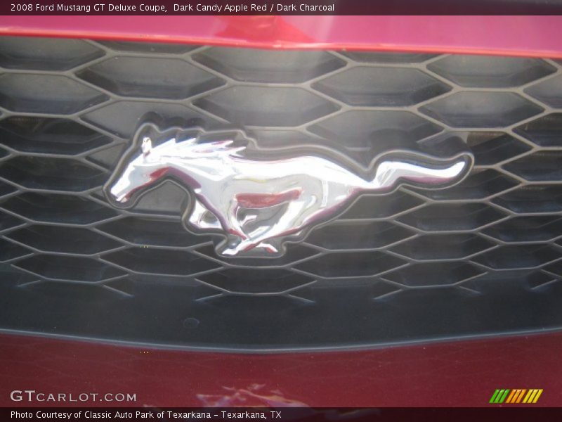 Dark Candy Apple Red / Dark Charcoal 2008 Ford Mustang GT Deluxe Coupe