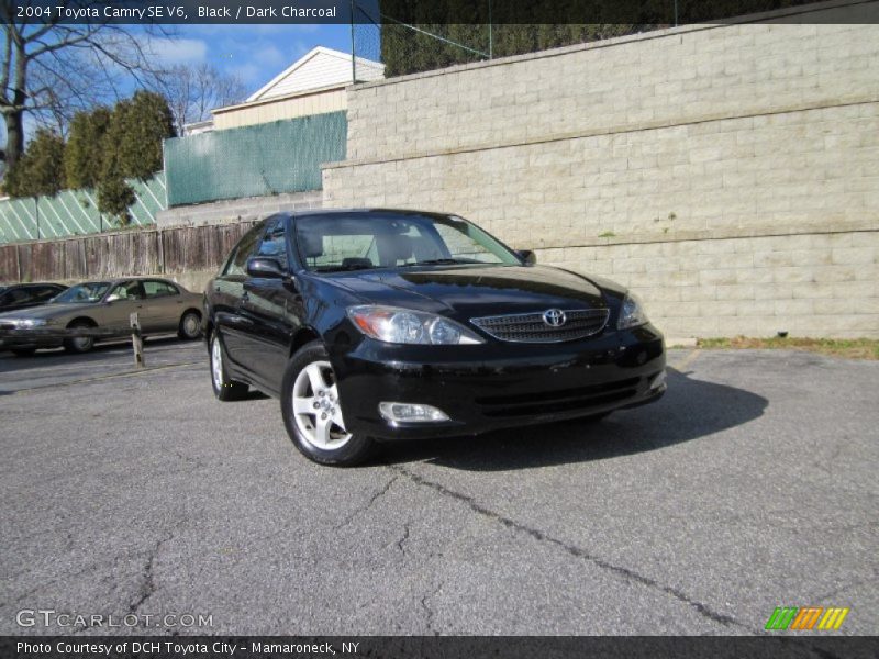 Black / Dark Charcoal 2004 Toyota Camry SE V6