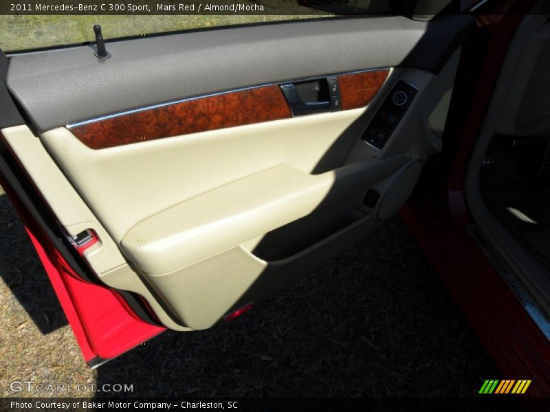 Mars Red / Almond/Mocha 2011 Mercedes-Benz C 300 Sport